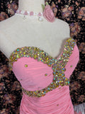 Vintage Sweetheart Neck Swarovski Crystal Pleated Tiered Tulle Mermaid Dress Sweet 16 Prom Dress Birthday Evening Dress HZ0319