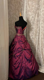 Elegant Ball Gown Sweetheart Appliques Prom Dress Evening Dress Gala Dress HZ0319