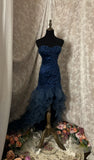 Pretty Prom Dress Sweetheart Ruffle Hi-lo Dancing Dress Evening Dress Gala Dress HZ0319