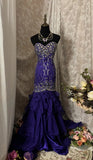 Charming Prom Dress Sweetheart Sequins Ruffle Mermaid Evening Dress Gala Dress HZ0319