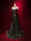 Charming Prom Dress Halter Crystal Long Prom Gown Evening Dress Business Dinner Dress Gala Dress HZ0319