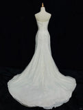 Elegant Wedding Dress Spaghetti Straps Prom Gown Evening Dress Gala Dress HZ0319