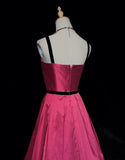 Pretty Prom Dress A Line Spaghetti Straps Pleated Evening Dress Gala Dress HZ0319