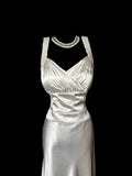 Pretty Prom Dress Straps Pleated Long Prom Dress Evening Dress Gala Dress HZ0319