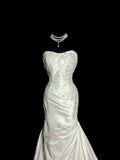 Elegant Wedding Dress Sweetheart Pleated Mermaid Wedding Dress HZ0319