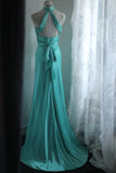 Stunning Prom Dress Halter Floral Evening Dress Birthday Party Dress Gala Dress HZ0319