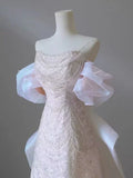 Off The Shoulder Pink Sequin A Line Pearl Prom Dress Sweet 16 Party Gown HZ0319